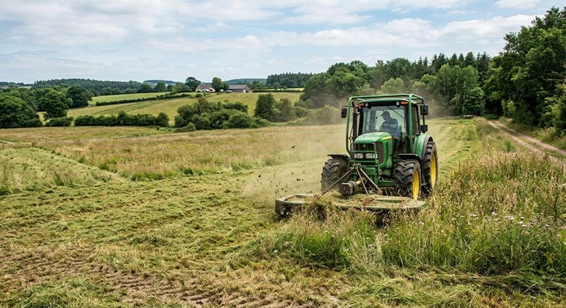 Field Mowing in Calvert County, MD